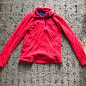 Trek Gear Neon Pink Running Pullover Size M